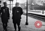 Standbild General Joseph Joffre Compiegne Frankreich, 1915, aus Sekunde 7 historischem Filmmaterial Videoclip 65675040052