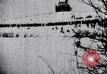 Standbild US-Truppen im Schnee Ersten Weltkrieg Frankreich, 1918, aus Sekunde 56 historischem Filmmaterial Videoclip 65675040053