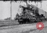 Immagine di Stazione ferroviaria francese pistole prima guerra mondiale Fronte occidentale teatro europeo, 1917, secondo 1 filmato di repertorio 65675040067