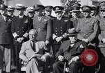 Standbild Franklin Roosevelt Casablanca Marokko, 1944, aus Sekunde 49 historischem Filmmaterial Videoclip 65675040070