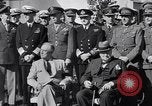 Standbild Franklin Roosevelt Casablanca Marokko, 1944, aus Sekunde 50 historischem Filmmaterial Videoclip 65675040070