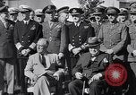 Standbild Franklin Roosevelt Casablanca Marokko, 1944, aus Sekunde 52 historischem Filmmaterial Videoclip 65675040070