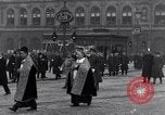 Image of funeral procession of Cardinal Mercier Belgium, 1926, second 22 stock footage video 65675040076