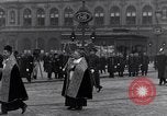 Image of funeral procession of Cardinal Mercier Belgium, 1926, second 23 stock footage video 65675040076