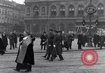 Image of funeral procession of Cardinal Mercier Belgium, 1926, second 26 stock footage video 65675040076