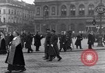 Image of funeral procession of Cardinal Mercier Belgium, 1926, second 27 stock footage video 65675040076
