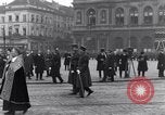Image of funeral procession of Cardinal Mercier Belgium, 1926, second 28 stock footage video 65675040076