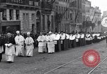 Image of funeral procession of Cardinal Mercier Belgium, 1926, second 41 stock footage video 65675040076