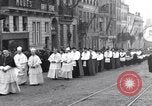 Image of funeral procession of Cardinal Mercier Belgium, 1926, second 42 stock footage video 65675040076