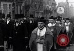 Image of funeral procession of Cardinal Mercier Belgium, 1926, second 54 stock footage video 65675040076