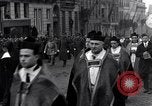 Image of funeral procession of Cardinal Mercier Belgium, 1926, second 59 stock footage video 65675040076