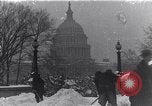 Image of Shoveling and playing in snow Washington DC USA, 1923, second 1 stock footage video 65675040078