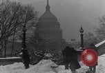 Image of Shoveling and playing in snow Washington DC USA, 1923, second 4 stock footage video 65675040078