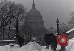 Image of Shoveling and playing in snow Washington DC USA, 1923, second 8 stock footage video 65675040078
