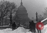 Image of Shoveling and playing in snow Washington DC USA, 1923, second 10 stock footage video 65675040078