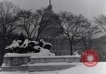 Image of Shoveling and playing in snow Washington DC USA, 1923, second 12 stock footage video 65675040078