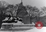 Image of Shoveling and playing in snow Washington DC USA, 1923, second 15 stock footage video 65675040078