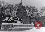 Image of Shoveling and playing in snow Washington DC USA, 1923, second 16 stock footage video 65675040078