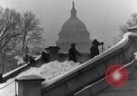 Image of Shoveling and playing in snow Washington DC USA, 1923, second 17 stock footage video 65675040078