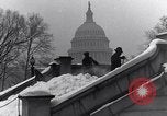 Image of Shoveling and playing in snow Washington DC USA, 1923, second 20 stock footage video 65675040078