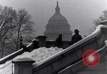 Image of Shoveling and playing in snow Washington DC USA, 1923, second 23 stock footage video 65675040078