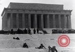 Image of Shoveling and playing in snow Washington DC USA, 1923, second 45 stock footage video 65675040078