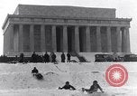 Image of Shoveling and playing in snow Washington DC USA, 1923, second 46 stock footage video 65675040078