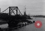 Image of Kaiser Wilhelmshaven Bridge Wilhelmshaven Germany, 1918, second 14 stock footage video 65675040080