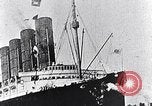 Immagine di Rivestimento Lusitania lasciando New York Oceano atlantico, 1915, secondo 3 filmato di repertorio 65675040087