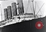 Immagine di Rivestimento Lusitania lasciando New York Oceano atlantico, 1915, secondo 9 filmato di repertorio 65675040087