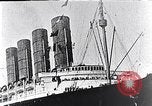 Immagine di Rivestimento Lusitania lasciando New York Oceano atlantico, 1915, secondo 10 filmato di repertorio 65675040087