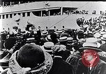 Immagine di Rivestimento Lusitania lasciando New York Oceano atlantico, 1915, secondo 16 filmato di repertorio 65675040087