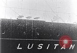Immagine di Rivestimento Lusitania lasciando New York Oceano atlantico, 1915, secondo 45 filmato di repertorio 65675040087