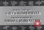Image of college students at International House Berkeley California USA, 1948, second 29 stock footage video 65675040102