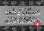 Image of college students at International House Berkeley California USA, 1948, second 32 stock footage video 65675040102