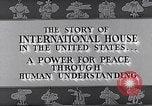Image of college students at International House Berkeley California USA, 1948, second 34 stock footage video 65675040102