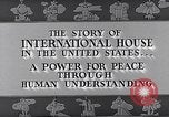 Image of college students at International House Berkeley California USA, 1948, second 36 stock footage video 65675040102