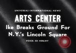 Standbild Präsident Eisenhower New York City USA, 1959, aus Sekunde 3 historischem Filmmaterial Videoclip 65675040106