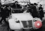 Image of collegiate beatniks Paris France, 1959, second 37 stock footage video 65675040114