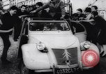 Image of collegiate beatniks Paris France, 1959, second 39 stock footage video 65675040114