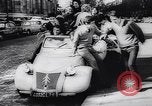 Image of collegiate beatniks Paris France, 1959, second 44 stock footage video 65675040114