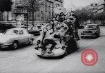 Image of collegiate beatniks Paris France, 1959, second 48 stock footage video 65675040114