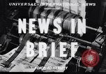 Image of British shipyard workers on strike United Kingdom, 1951, second 1 stock footage video 65675040116
