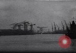 Image of British shipyard workers on strike United Kingdom, 1951, second 10 stock footage video 65675040116