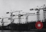 Image of British shipyard workers on strike United Kingdom, 1951, second 18 stock footage video 65675040116