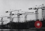 Image of British shipyard workers on strike United Kingdom, 1951, second 21 stock footage video 65675040116