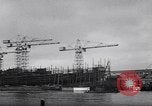 Image of British shipyard workers on strike United Kingdom, 1951, second 22 stock footage video 65675040116