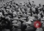 Image of British shipyard workers on strike United Kingdom, 1951, second 35 stock footage video 65675040116