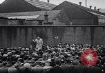 Image of British shipyard workers on strike United Kingdom, 1951, second 37 stock footage video 65675040116