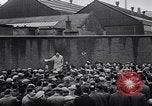 Image of British shipyard workers on strike United Kingdom, 1951, second 40 stock footage video 65675040116